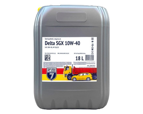 7FLAGS Delta SGX 10W-40 18L  